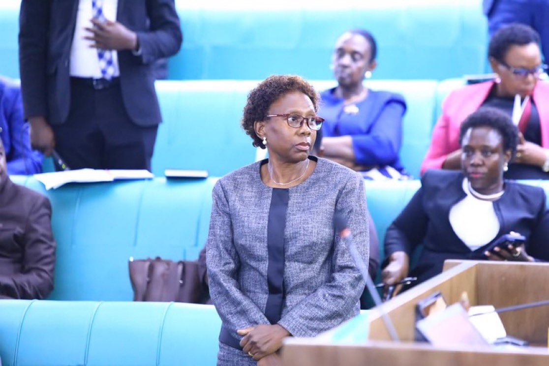 12thParliament's tweet photo. Government Chief Whip, Hon. @JaneRuth_Aceng, says that while Nabulo’s motion is well-intentioned, its merits are already adequately addressed under several existing legal frameworks governing the agriculture sector. #ParliamentEye https://t.co/ZsqA500Rvn