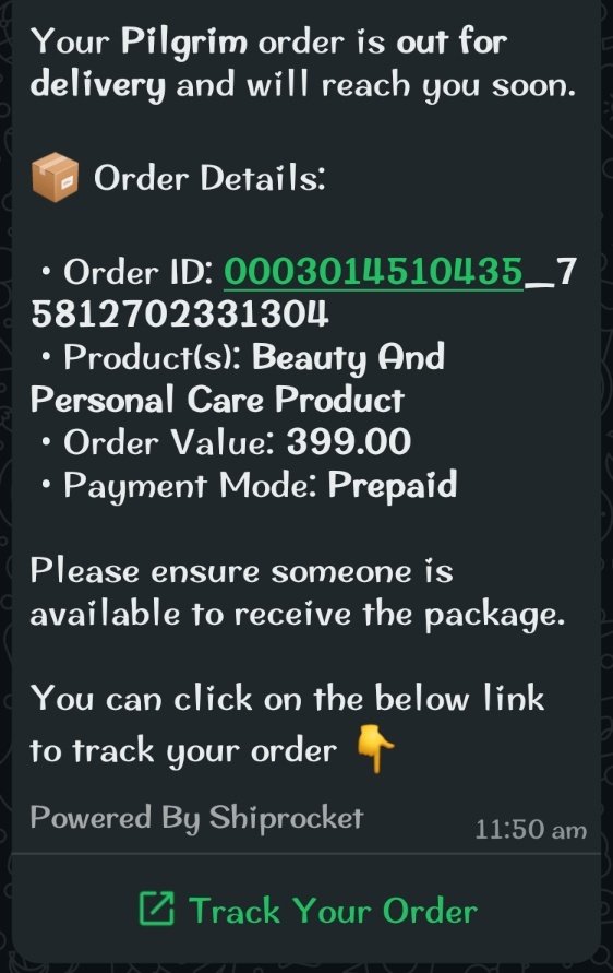 BLACKKnRED's tweet photo. Hey @ShiprocketCare
I was supposed to get the delvry yesterday. Nobody even called me but the reason given for failed delvry was unavailability. Even today i got this message &amp; till the time of writing this tweet i didn't get any call &amp; probably give the reason as unavailability https://t.co/mAmIh3Zm8P