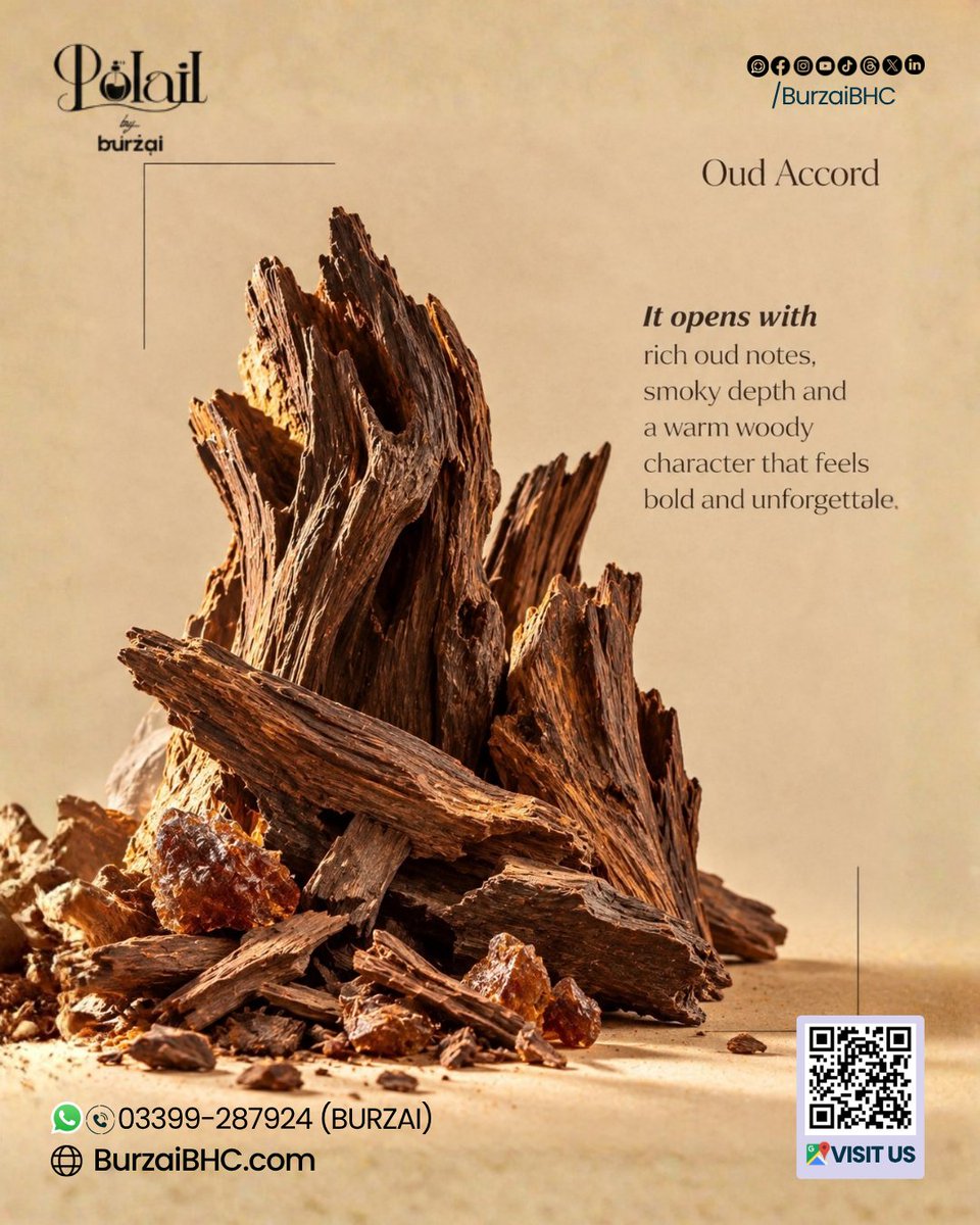 BurzaiBHC's tweet photo. Scholar Oud warm saffron, refined Turkish rose, and deep oud for a confident, timeless, and distinctive fragrance.

📞 03399-287924 (BURZAI)
🌍 https://t.co/7EN1FIZ3P6

#BURZAI #ScholarOud #OudPerfume https://t.co/KhIroIaCP5