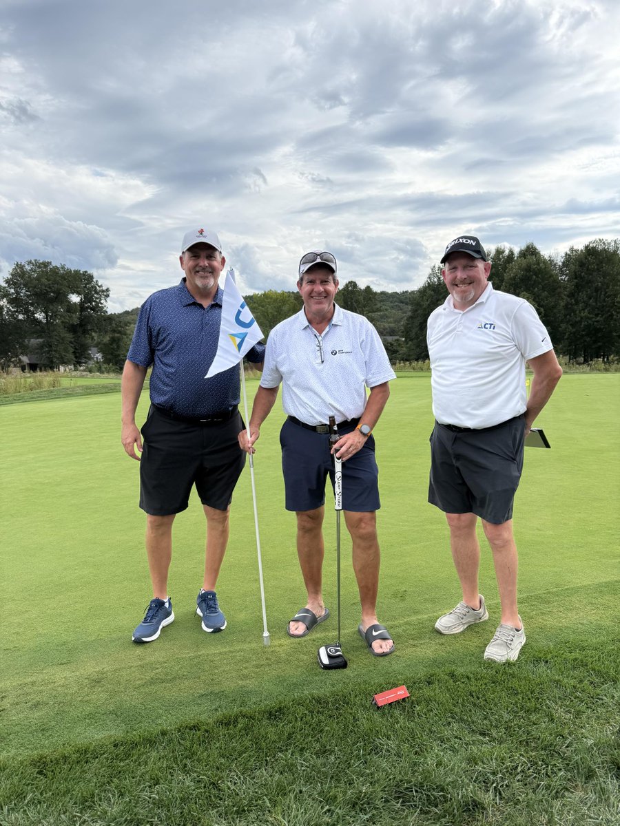 CTIAV's tweet photo. The forecast said golf. The scorecards said maybe stick to AV. 😄⛳

Either way, our annual CTI golf outing was a great chance to get the team together, spend some time outside, and catch up beyond the usual workday.

Already looking forward to doing it again next year! https://t.co/K11vr5ANUN