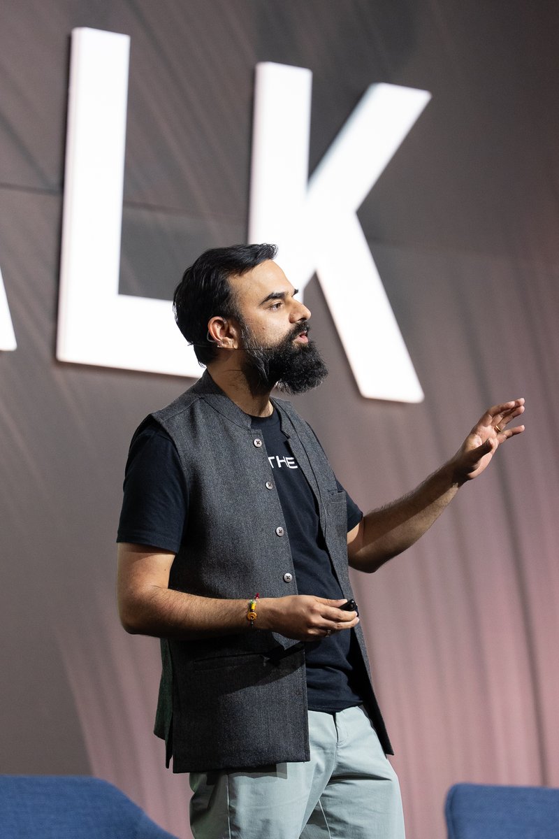 gather_ai's tweet photo. A few shots from Shoptalk Fall in Nashville, where our CEO and Co-Founder Sankalp Arora joined the stage to talk about what it takes to build more agile retail operations.

The conversation covered how AI and better visibility can help retailers make faster decisions, respond to what’s actually happening across their operations and introduce new technology without disrupting the business.

Thanks to Shoptalk Fall and fellow panelists Jason Brenner of FedEx, Kelly Breakstone Roth of Prysmic and Melissa Wong of Zipline for a great conversation.