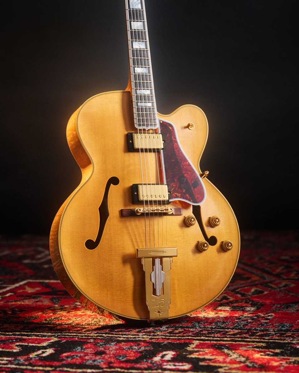 CustomGibson's tweet photo. Tracing its roots back to the Lloyd Loar era of the early 1920s, the L-5 has long stood as the pinnacle of Gibson archtop design. Now, #Gibson Custom brings that legacy back to the core lineup with the 1957 L-5 CES Reissue.

Learn more: https://t.co/wzzwisNrvy https://t.co/H89EcHbvgR