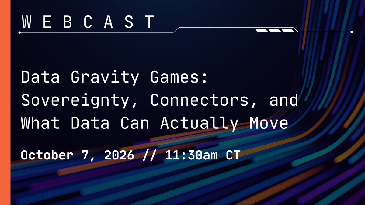 thevelocityroom's tweet photo. Every new connector is another way into your data layer. Who's deciding which ones stay open? Data Gravity Games, tomorrow: https://t.co/IxzwsNkdrN https://t.co/3WnYSjTenS