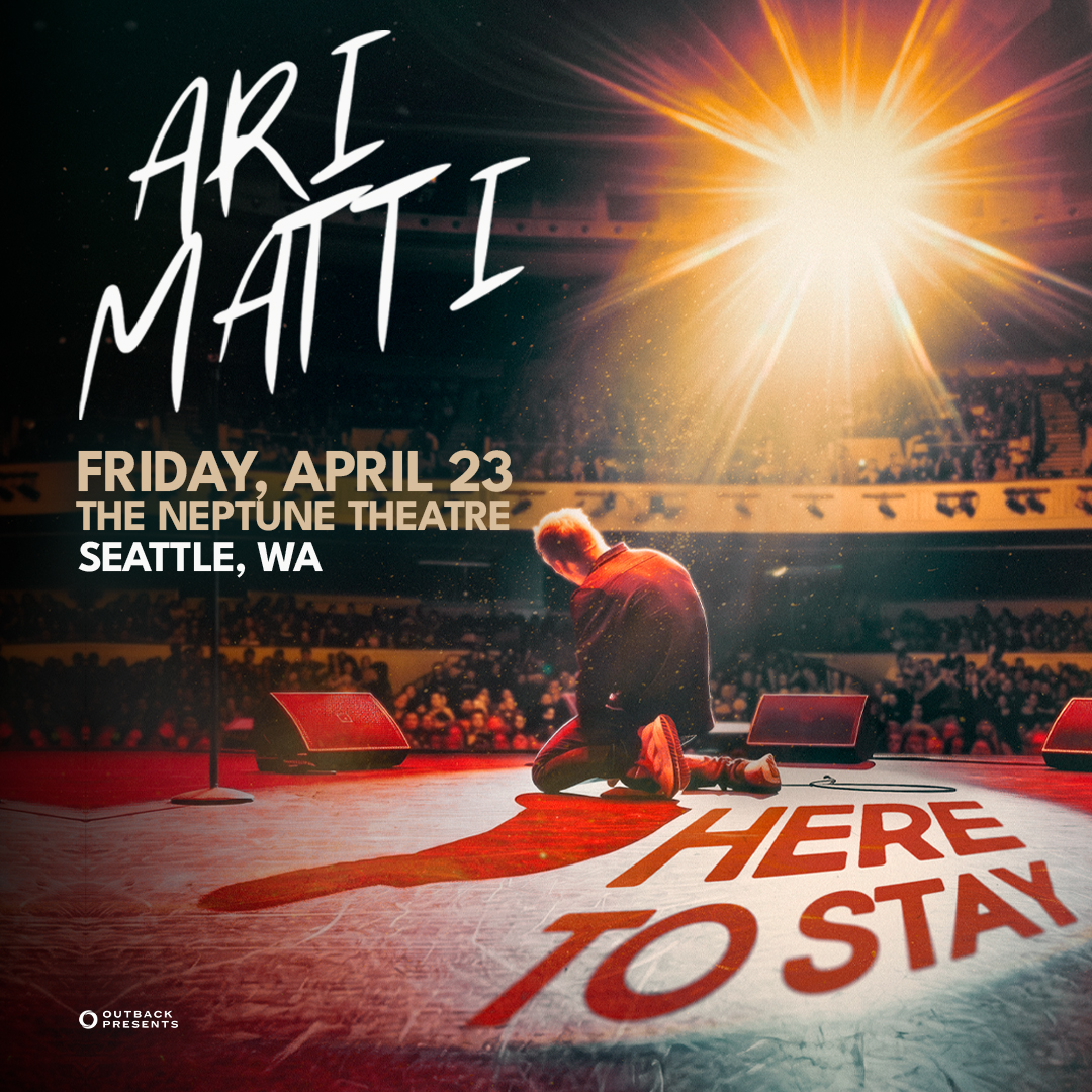 stgpresents's tweet photo. JUST ANNOUNCED: Ari Matti brings the Here To Stay Tour to The Neptune Theatre on Friday, April 23! Tickets go on sale this Friday at 10am at https://t.co/FQWA3SMLZ2. https://t.co/PUDc31wzil