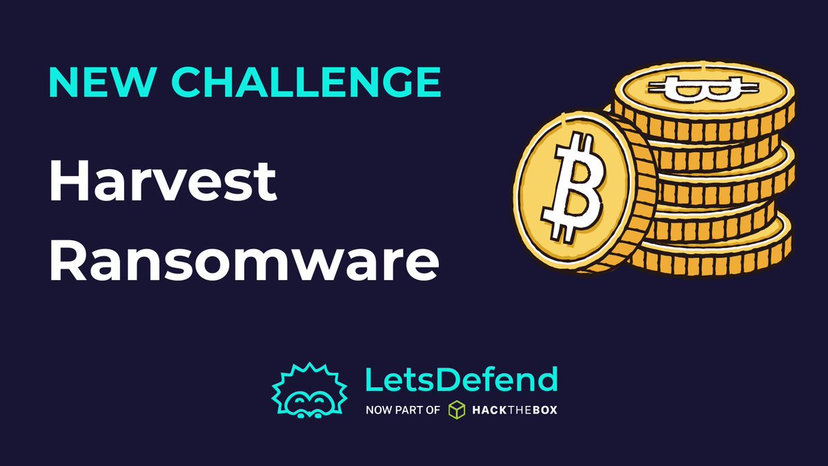 LetsDefendIO's tweet photo. New Challenge! https://t.co/pmjLCfSbSt