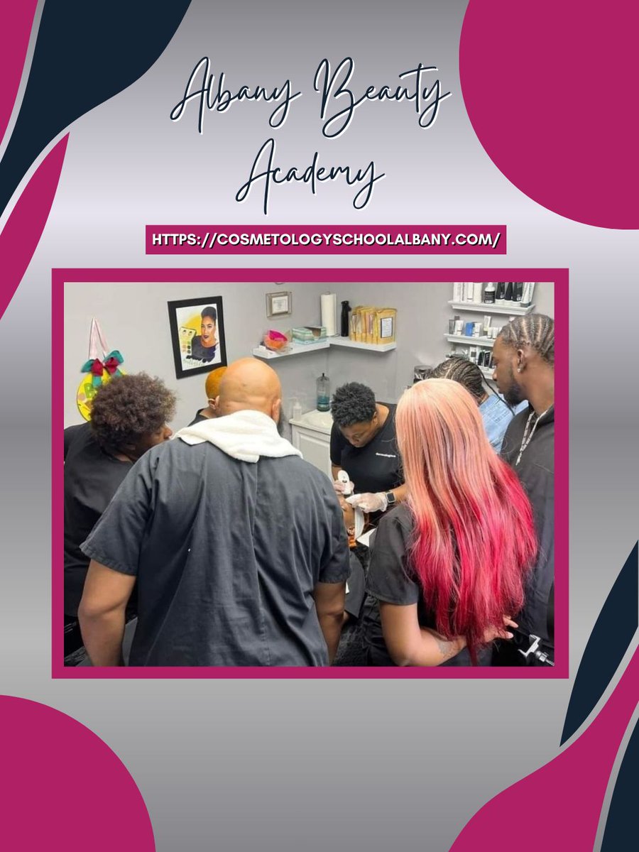 BeautyAlbany's tweet photo. Strong foundations are built through our cosmetology education at Albany Beauty Academy. We help students grow their skills with hands-on learning. Call today to begin.
#CosmetologyEducation #MakeupTraining
https://t.co/P9C5P2MFDm https://t.co/DFrwnFd1vI