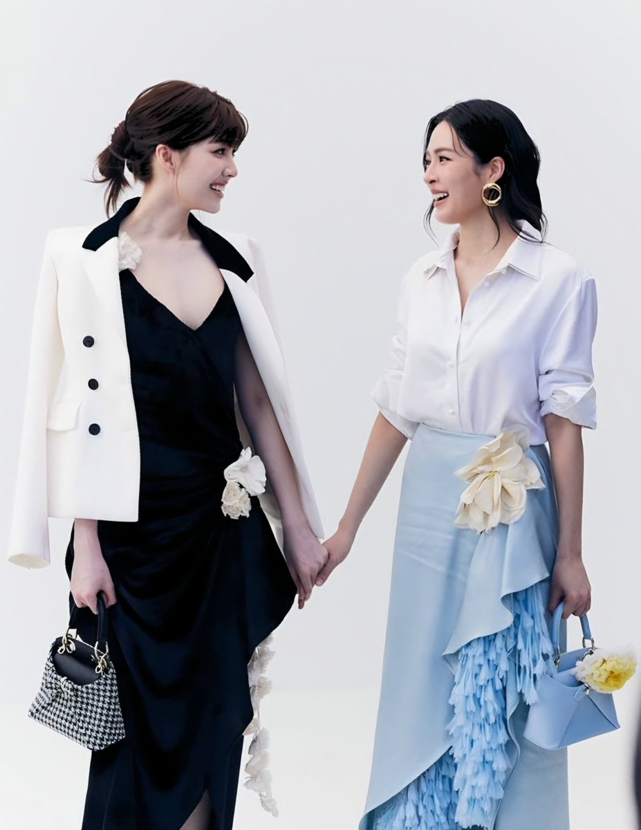JalPiew's tweet photo. รูปนี้มีความหมายที่ดีมากเลยนะ 🥰

#LingOrmDiorSummer27
#LinglingKwong #OrmKornnaphat 
#LingOrm #Dior #DiorSummer27 #PFW https://t.co/fBgofoWQyC