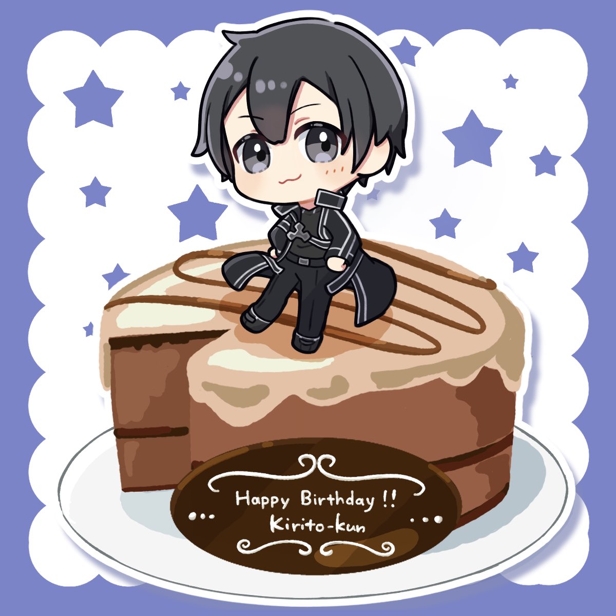 kannya_saoif's tweet photo. #キリト誕生祭2026 
最推しキリトくん🖤⚔️
誕生日おめでとう- ̗̀ 🎂  ̖́-
 
今年もかっこいいお姿がたくさん見れますように！ https://t.co/rkveB7mOWe