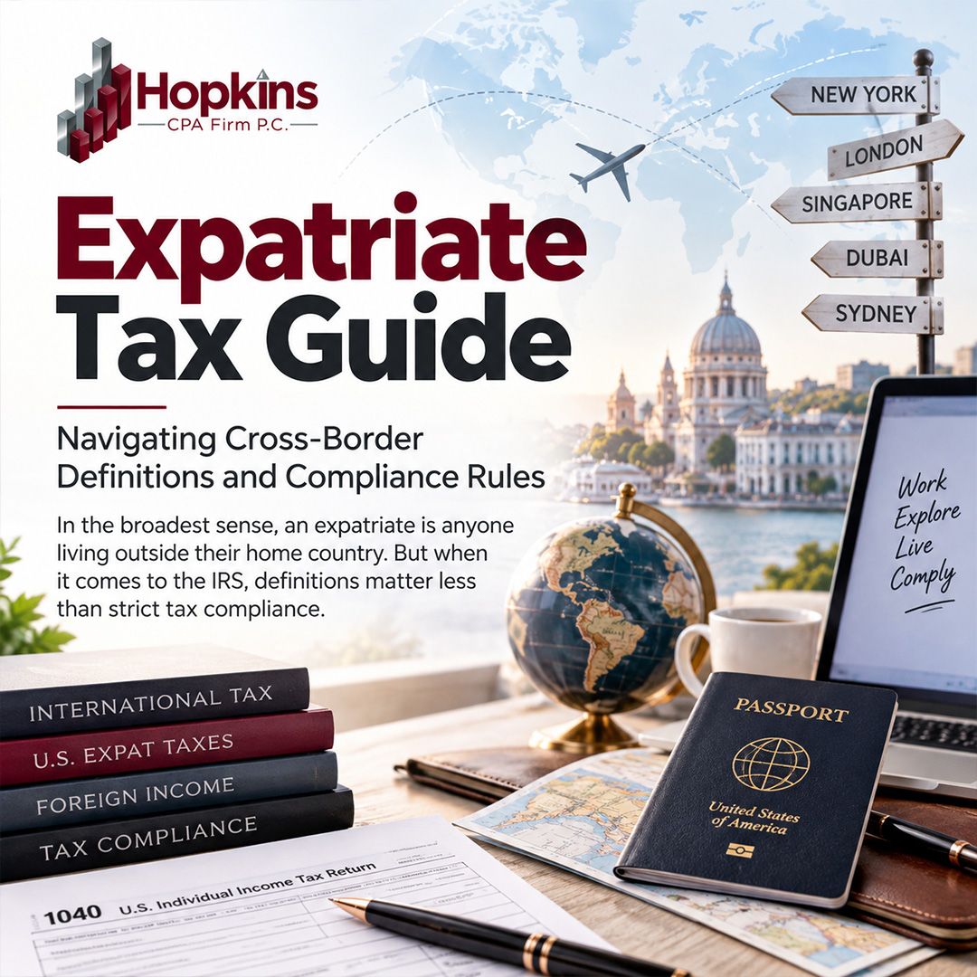 HopkinsCpa's tweet photo. Living and working abroad? Whether you're called an expat or an immigrant, the rules of cross-border taxation apply to everyone.
Get expert cross-border CPA support today!
📞 361-360-3855
📲 https://t.co/tcAvHdCHxD
#TaxShield #UncleJoe #ExpatTax #Expatriate #GlobalCPA https://t.co/N63NFxfJka