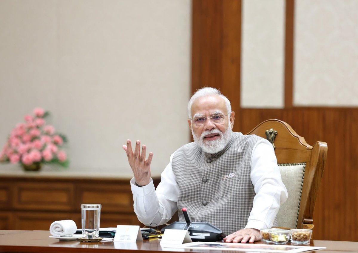 narendramodi's tweet photo. In my interaction with the GSMA Board, stressed the following:

Technology for the last mile.

Affordable access for the Global South.

DPI as a force multiplier.

Technology-led solutions to cyber fraud.

Global standards for emerging tech.

Clear identification of AI-generated and deepfake content.

Our digital future must expand opportunity while strengthening trust.

https://t.co/sHx7OkuHTB