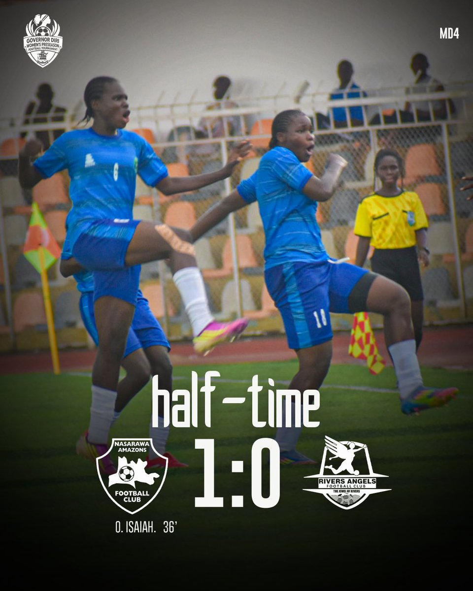 amazons_fc's tweet photo. Ochanya’s strike from a set piece gives us the edge into the break
#prideofnasarawa
#preseason https://t.co/IVPYyYGyuG