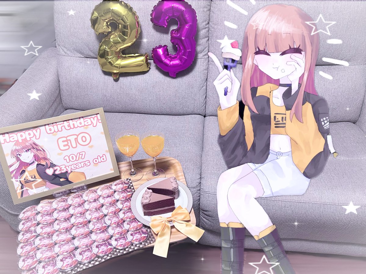 an_kotti's tweet photo. - ̗̀ 🧡 𝐇𝐚𝐩𝐩𝐲 𝐁𝐢𝐫𝐭𝐡𝐝𝐚𝐲 🧡  ̖́-
　　　　　　　　@eto_cp  .⋆𝜗𝜚

ALTにお手紙あるので見せくれたら嬉しいです💖️

#えとさん生誕祭2026
#えとさん誕生祭2026
#からぴち #えと ちゃん https://t.co/9QEX9Khxq2