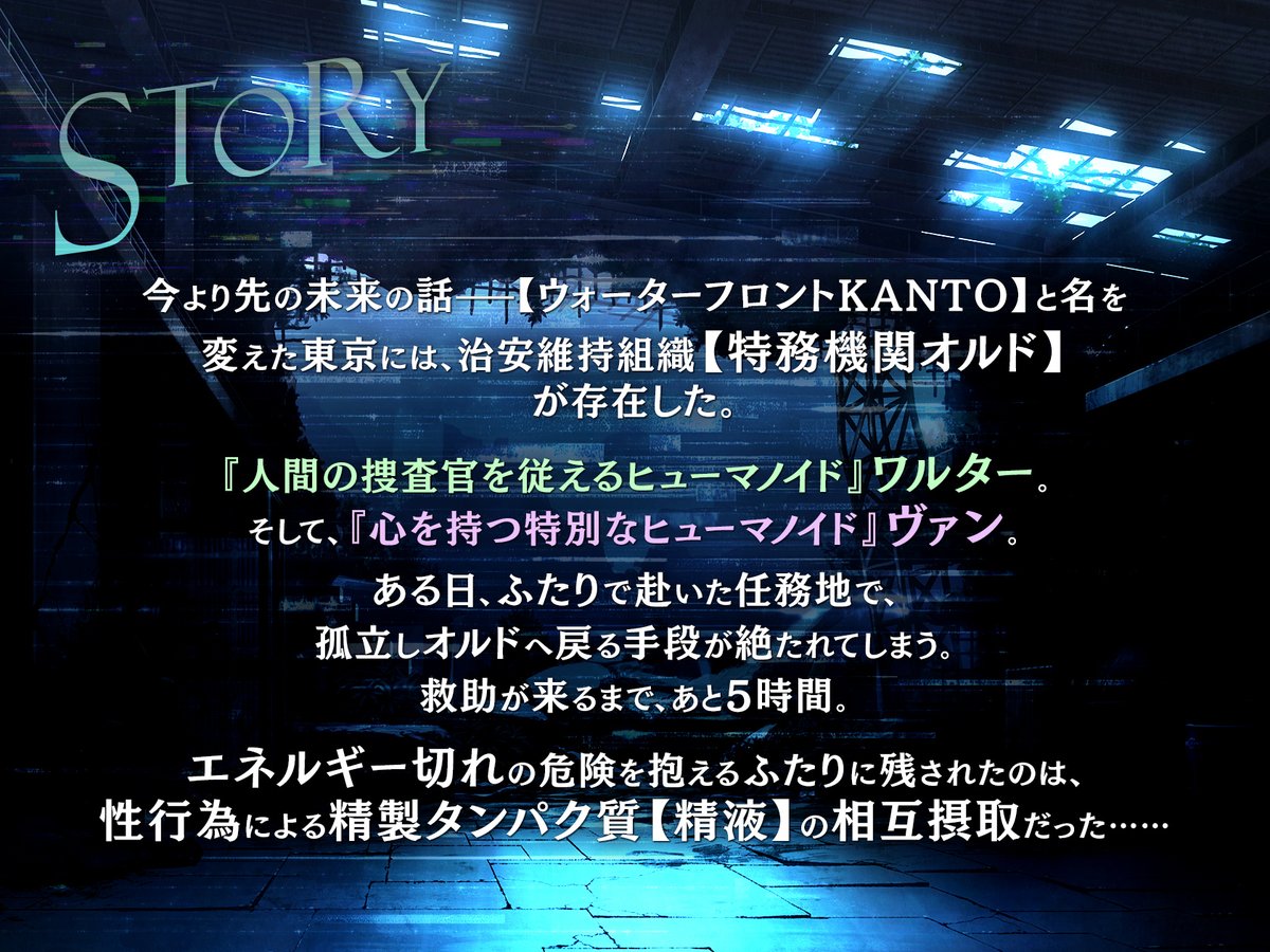 vel_rea_jpdk's tweet photo. ◤ボイスドラマ本日発売◢

『ヒューマノイドのあいしかた。
～拾ったヒューマノイドに懐かれすぎて好き好き連呼のあまとろ×××！？～』

ふたりのドキドキハラハラあま～い時間を
お楽しみください🔫😈 https://t.co/WMtWiTrs9A