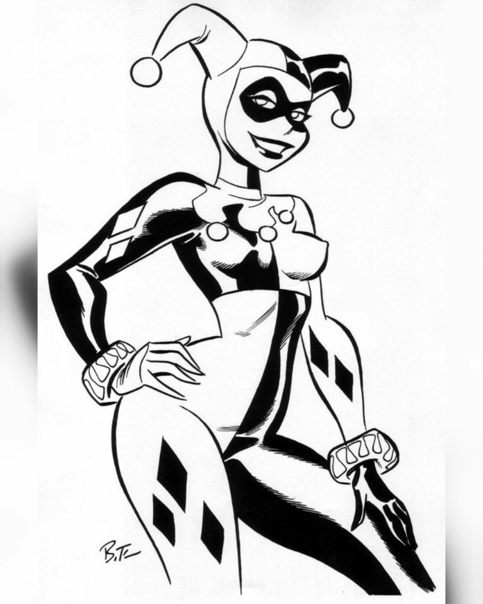 HarleysJinx's tweet photo. Harley Quinn by Bruce Timm https://t.co/hYYRae0Z1N