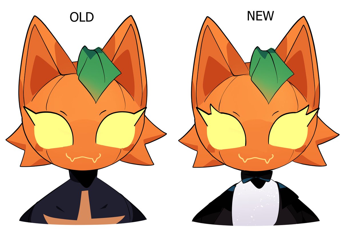 Valkenite's tweet photo. spicetober day 6/31 🎃

the important difference in how I stylize her head https://t.co/4UVcMSUwZ4