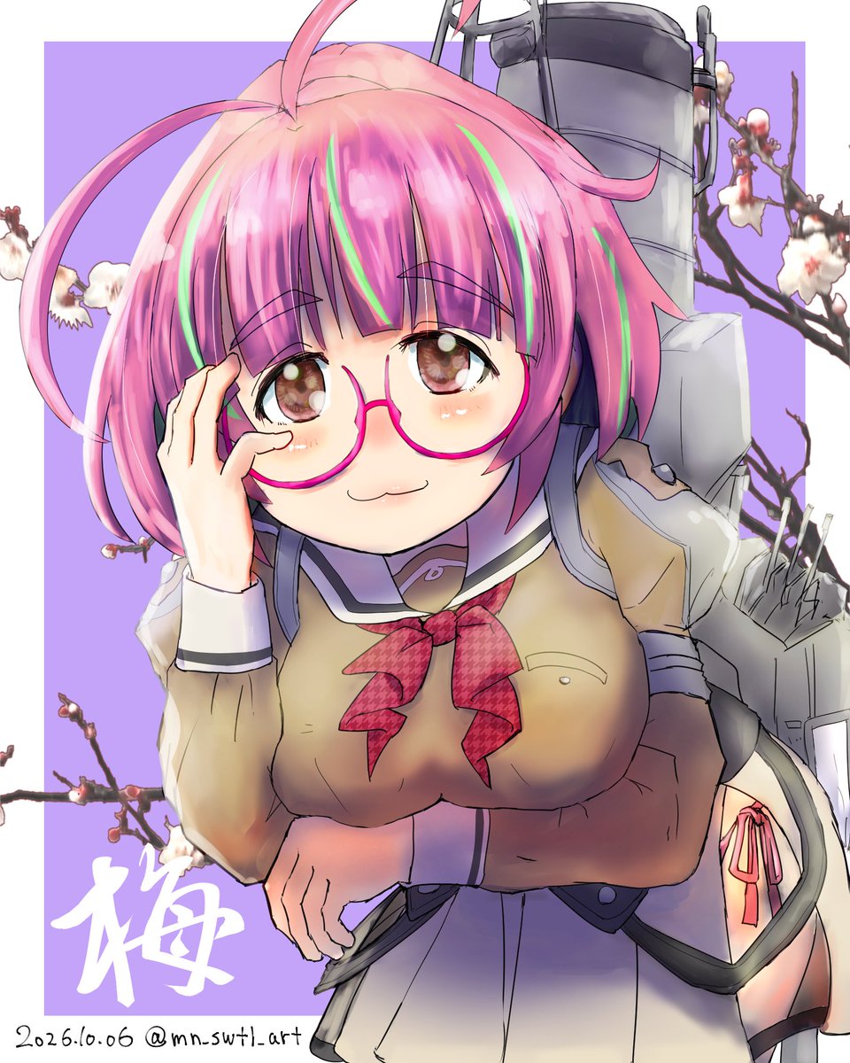 mn_swtl_art's tweet photo. 梅 #お前のような松型駆逐艦がいるか
#艦これ版深夜の真剣お絵描き60分一本勝負
#艦これ版真剣お絵描き60分一本勝負_20261005
胸部装甲がヤバいし、顔立ちもとても素敵な艦娘！ https://t.co/IMjWjZD6xP