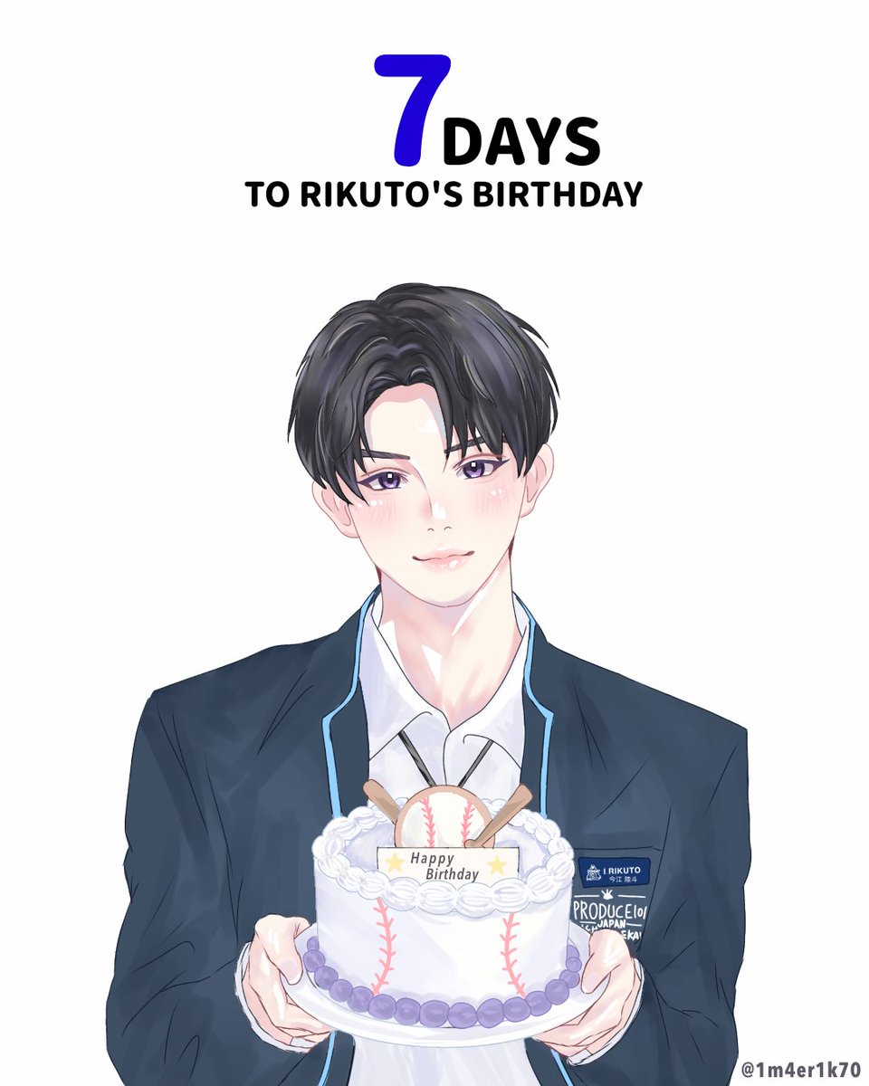 1Riku10_BD's tweet photo. ✨.ﾟ･*..☆.｡.:*✨.☆.｡.:. *:ﾟ 

今江陸斗くんの誕生日まであと7日

✨.ﾟ･*..☆.｡.:*✨.☆.｡.:. *:ﾟ
#今江陸斗生誕祭2026
 #今江陸斗 https://t.co/mTrKhVacJI