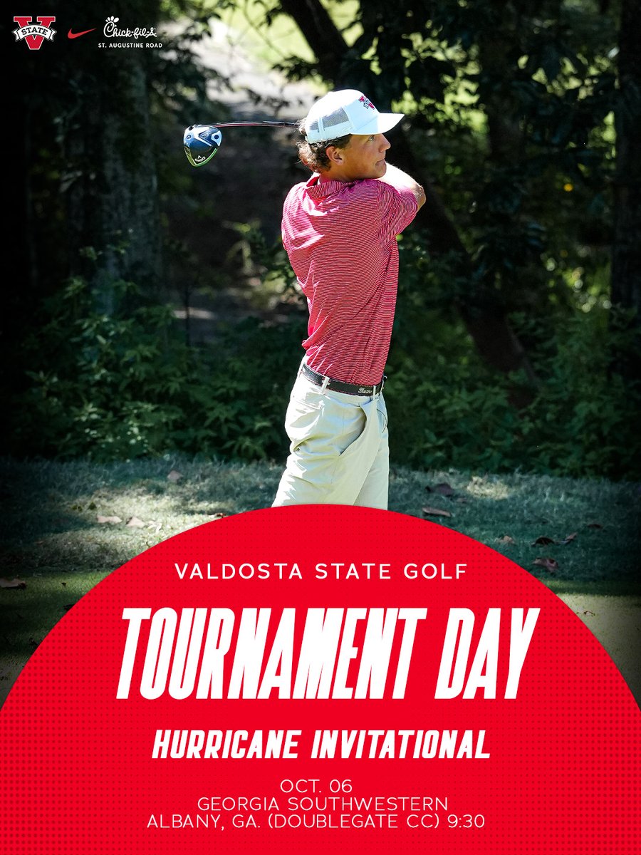 VState_Golf's tweet photo. Day 2 of Hurricane Invitational. #GOBLAZERS #BlazerGolf https://t.co/dLfxe6AsNf