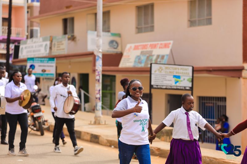 GNTV__official's tweet photo. Cerebral palsy awareness to the streets of Mbarara!
Citywalking, engaging, and challenging the silence around disability. People with cerebral palsy belong everywhere. They deserve visibility, inclusion, opportunity and dignity.
Awareness must lead to action.
@BethanyKids
#gntv https://t.co/MRgzDIMcGD