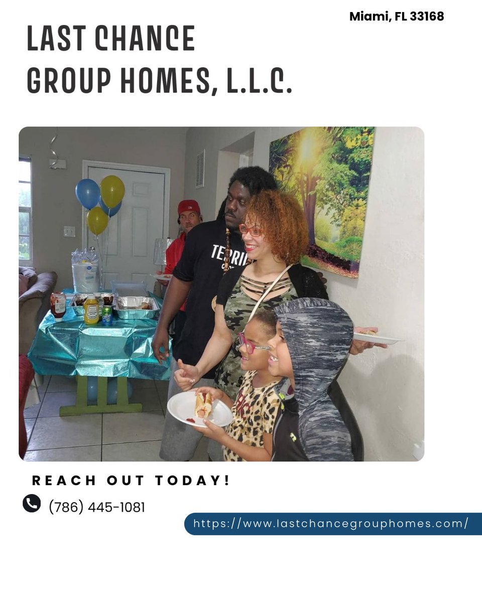 LastHomes's tweet photo. Finding structured support during recovery helps individuals rebuild confidence and daily stability. Our supportive #GroupHome environment provides safe shelter and guided daily living. Reach out to (786) 445-1081 today!
https://t.co/DgUOPn5Wyb https://t.co/4AXSmyg2Kv