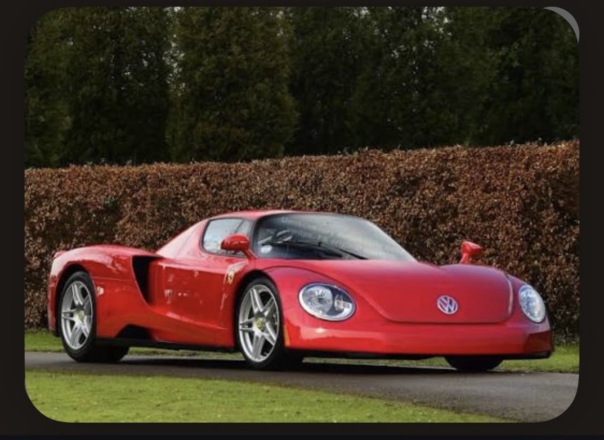 OrwellMananger's tweet photo. @S3XY_Telsa @BrockRiddickIFB She obviously thinks she’s a Ferrari, with WV face 😆, German cheap car experience with Italian expensive car problems and maintenance costs. https://t.co/ogpQRgnggC