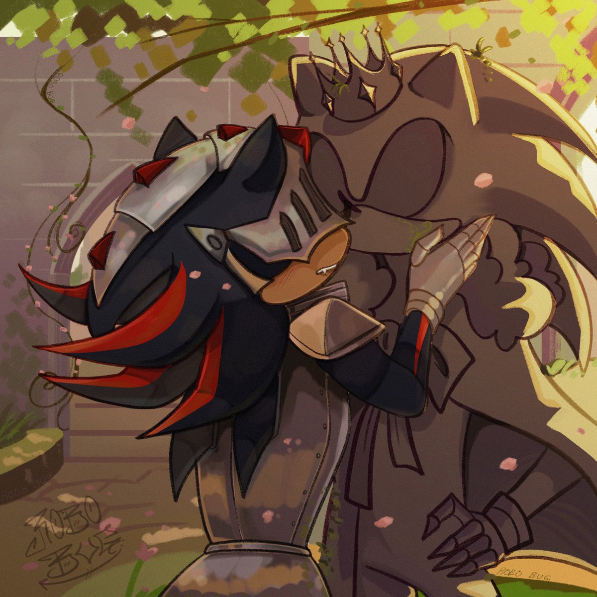 RoboBugzz's tweet photo. Day 4 Devotion

#sonictober2026 #sonadow https://t.co/Mn3iz1bhjX