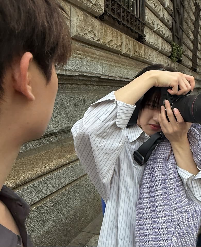 irelftn's tweet photo. ตากล้องสวยขนาดนี้ใครจะมองกล้องวะ https://t.co/DqSILlkpFY