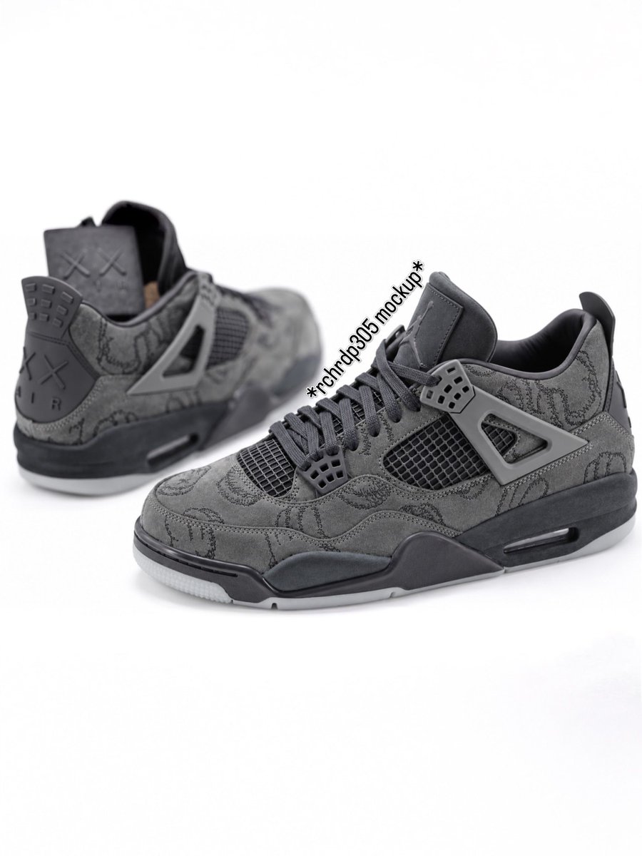 KicksFinder's tweet photo. KAWS x Air Jordan 4 Retro SP "Dark Grey" 😵🤯📈
Summer 2027

📸 IG: rchrdp305 https://t.co/2Cr1Coml23