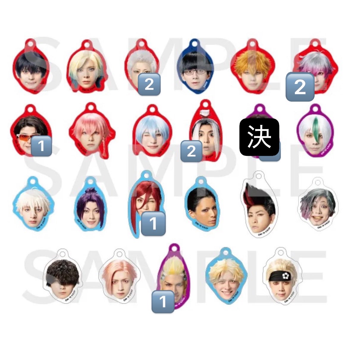 _618_m_h's tweet photo. 【交換 譲渡】 舞台ブルーロック ブルステ 5th グッズ アクスタ A アクリルチャーム 

譲）☆ネス ◎蜂楽 ◎クリス 雪宮 絵心 我牙丸 千切 ノア スナッフィー ラヴィーニョ

求）潔 >> アギ or 定価

・☆は潔との交換or譲渡は無印2点とまとめてお迎えのみ
・無印⇔アギ
・◎の譲渡はまとめて優先
⬇️ https://t.co/pmJjkB4Hw9