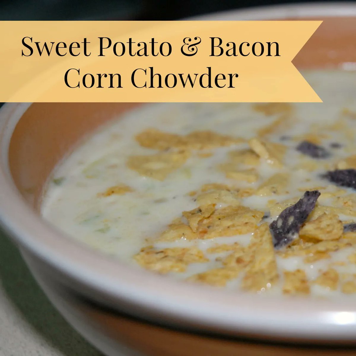 ANationOfMoms's tweet photo. Sweet potato + bacon corn chowder --> https://t.co/nIZsHW9kcy #cornchowder #sweetpotato #fallrecipes #fallsouprecipes #souprecipes https://t.co/ozWwZKpzs2