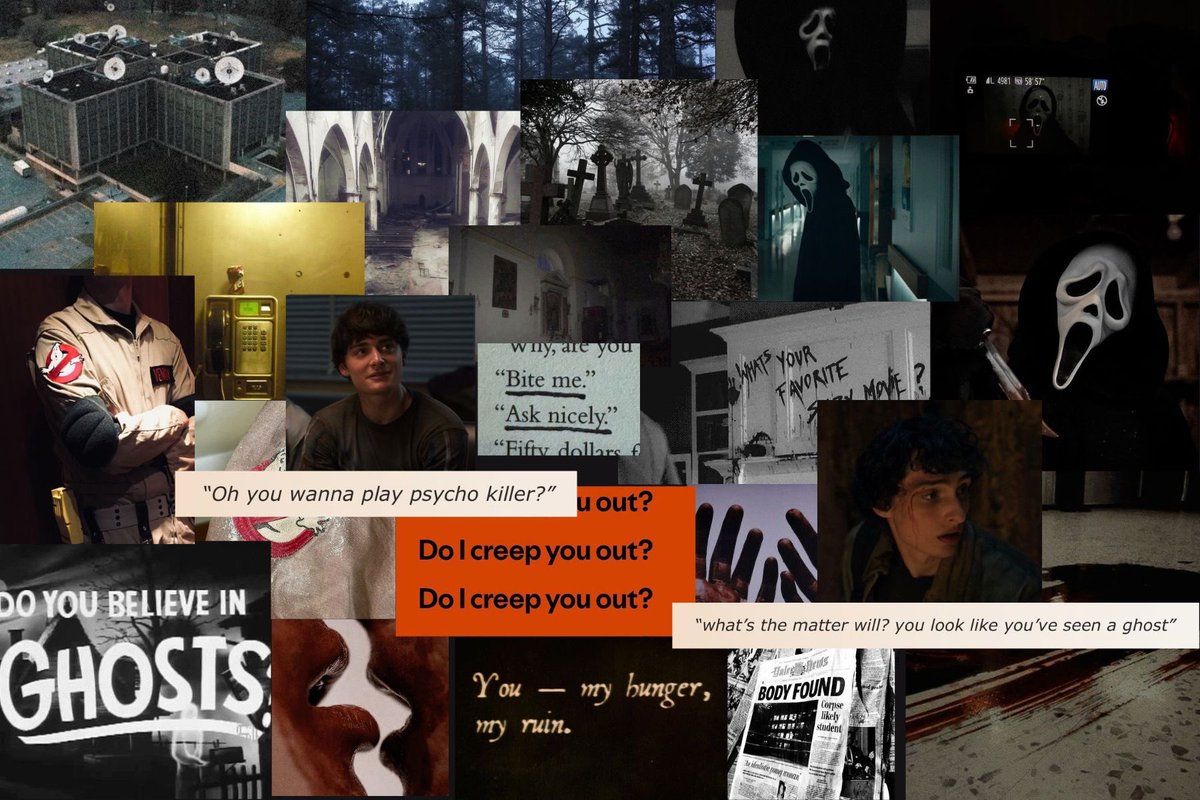 bylermuncher's tweet photo. announcing my new #byler fic

⏾ tasting your blood means I love you ⋆.˚

౷ scream au
౷ ghostface! mike
౷ chapel altar smut 
౷ murder / jealous mike wheeler

will thinks he's humoring a masked killer over a landline to survive—until it lures him to a ruined chapel

coming soon!! https://t.co/sUwVB026NI