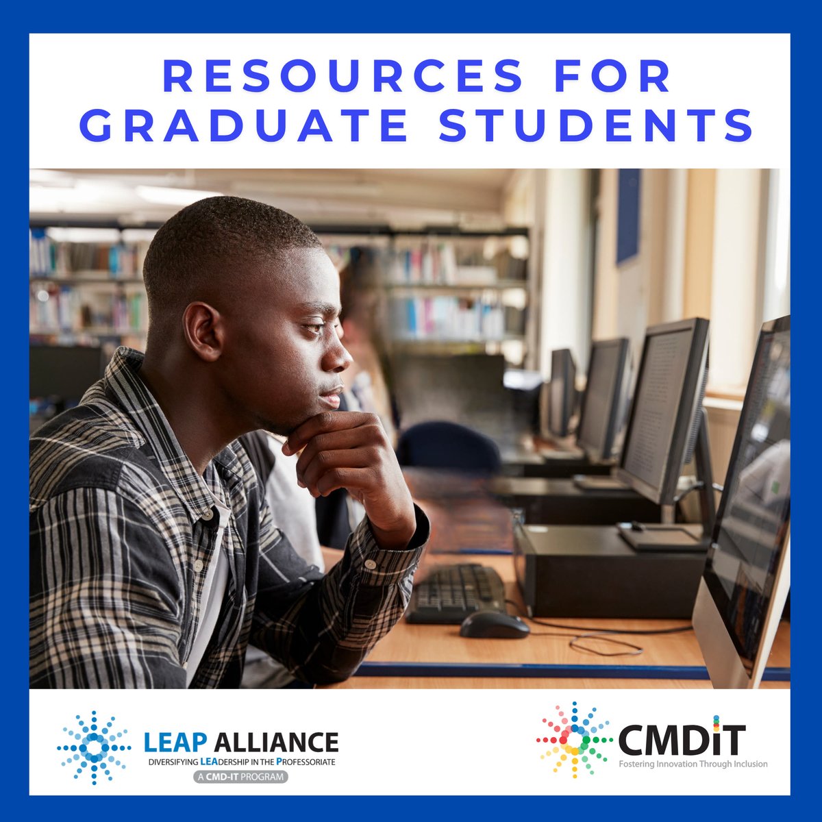 cmdit's tweet photo. CMD-IT provides two resources to help students explore opportunities and prepare for the Fall 2027 graduate application process.
Explore these resources https://t.co/fTbgClqxI7 
#GraduateSchool #ComputerScience #STEM #Scholarships #Fellowships https://t.co/NC3j1MtFVG