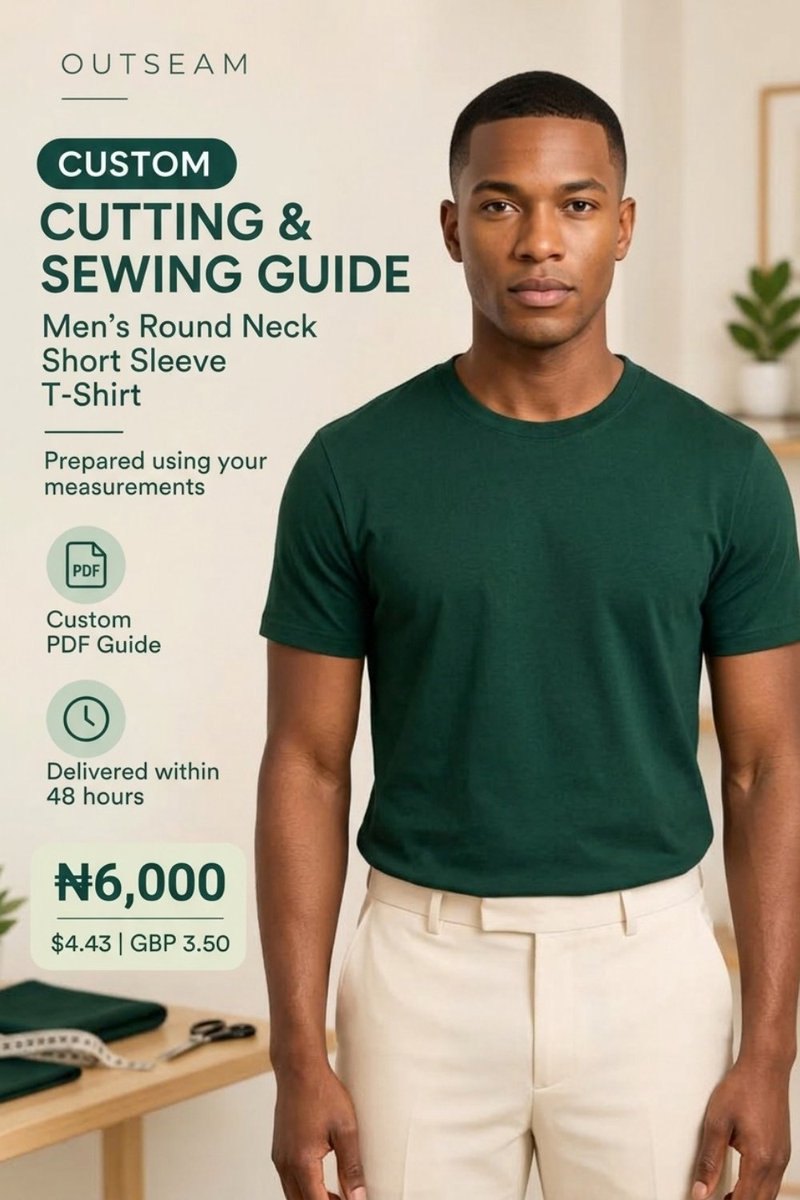 Outseam_io's tweet photo. Get your step-by-step cutting &amp; sewing written guide for this custom men’s short sleeve round neck t-shirt!

https://t.co/dPbYam3HCs

#menswear #madetowear #madetomeasure #customguide #patterndrafting #patternmaking #sewingpattern #diy #diyfashion #clothing #viralㅤ  ❤️💞❤️ https://t.co/nm2YCOZH4f
