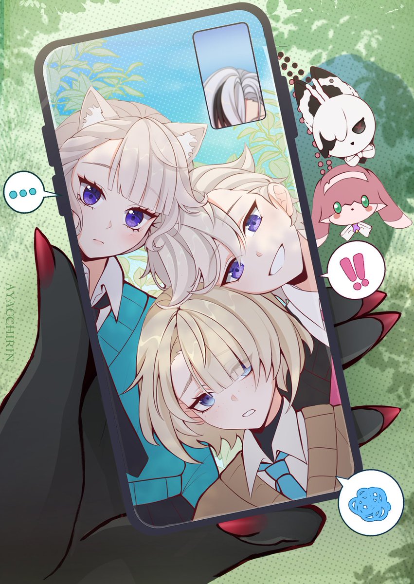 ayacchirin's tweet photo. fontaine trio and arle 🥹♥️ https://t.co/o7VFywUsOe