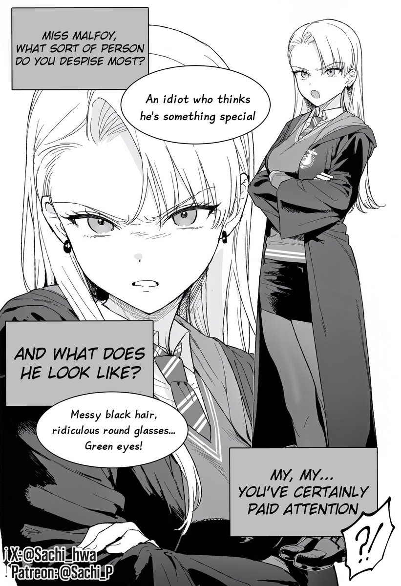 Sachi_Hwa's tweet photo. Q : What sort of person do uou despise most?
#malfoid #malfoy https://t.co/cnPLevXRgq