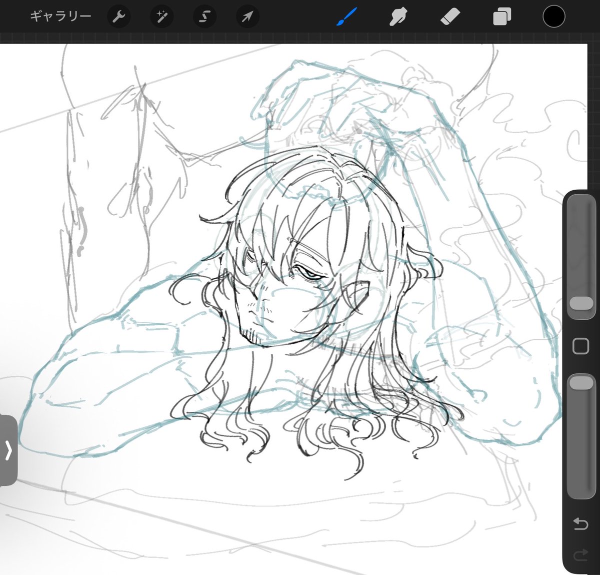 suimensantotomo's tweet photo. ちゃんと描きあげられるかどうかは分かりませんが
 #ミクおじ https://t.co/xM1OJXAmCk