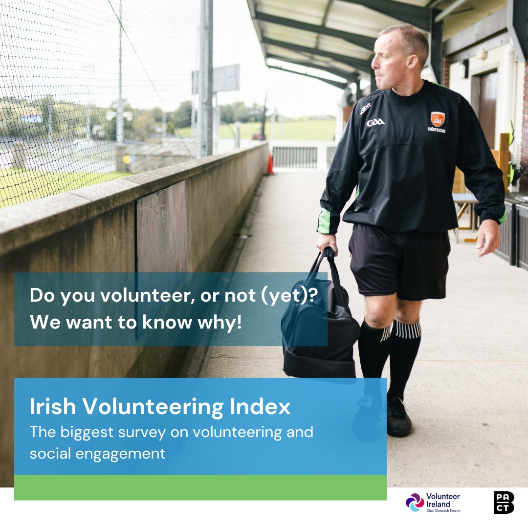 gaalearning's tweet photo. Volunteers are at the heart of every GAA club.

That's why we're encouraging all GAA volunteers, members, players, parents and supporters to take part in the Irish Volunteer Index 2026.

Complete the survey below:
📝 https://t.co/c4a5XZXTY7 https://t.co/DhW66EZIsM