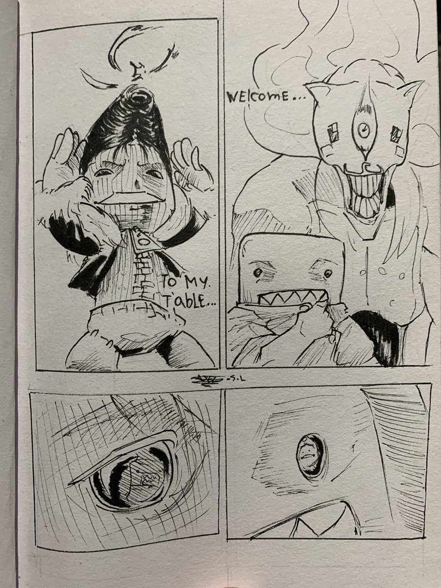 ACER4rt's tweet photo. Tuve una idea y la hice realidad ( les juro no tengo problemitas mentales )
1/2 
#jjk #anime #domokun #dibujos #drawings https://t.co/IcSC3u1a1i