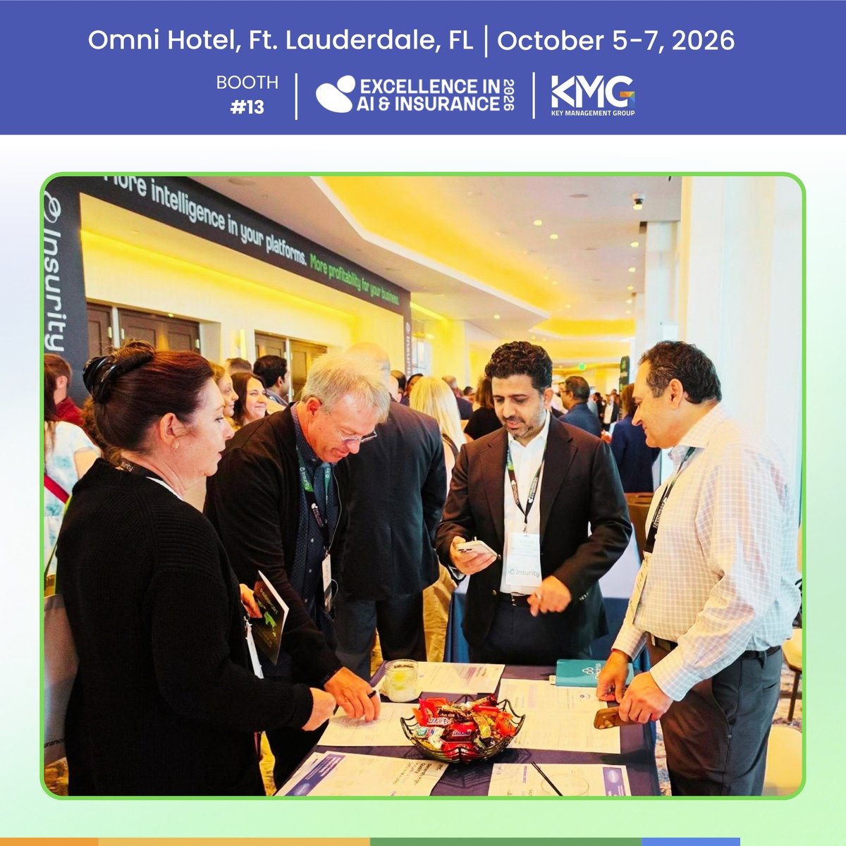 KeyMgmntGrp's tweet photo. 👉 𝐕𝐢𝐬𝐢𝐭 𝐮𝐬: https://t.co/HtCn0jP7l3.
A great start to Insurity's Excellence in AI & Insurance 2026. At Booth #13, we’re discussing how insurers can modernize core systems, connect data & digital experiences, and bring greater intelligence to their operations.
#KMG #AI https://t.co/LsaIki8VqV