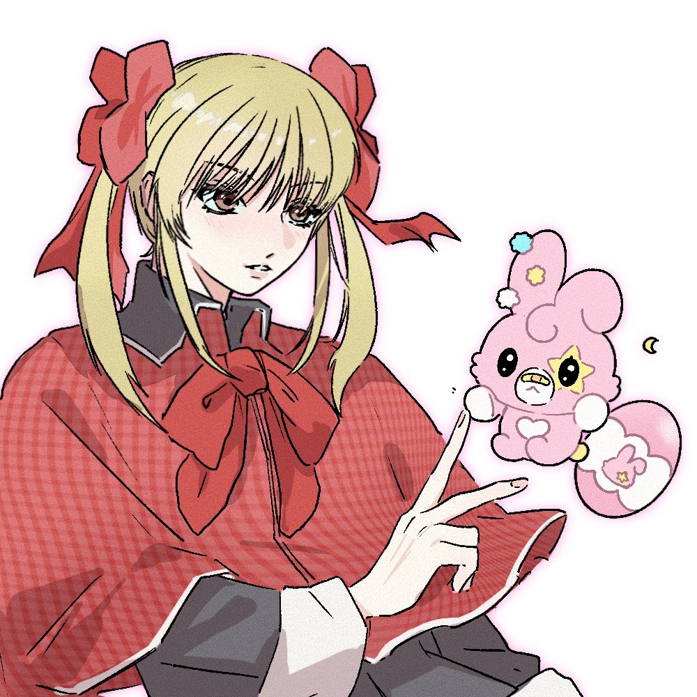 0ren_vy's tweet photo. 🐰🍓thinking about a genderbend AU fits the Shugo Chara vibe so well）plus it's super cute🎀 https://t.co/hd6TfcDLQH