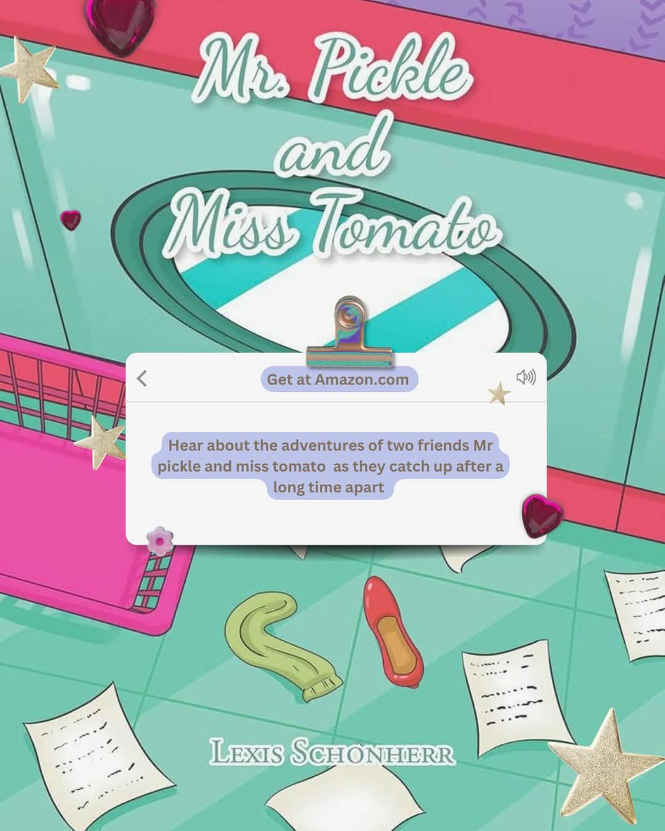Avinidine's tweet photo. Fill your homes with laughter and memories, and get your family a copy today!
https://t.co/yoL1DeGSS7
#mrpickleandmisstomatobook #childrensbook #bookrecommendations #bookcommunity #booksforkids https://t.co/eTpZMokuP6