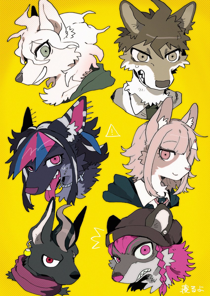 0r2bzs's tweet photo. ⚠️擬獣化　獣人化 https://t.co/BpQXiQGZJE