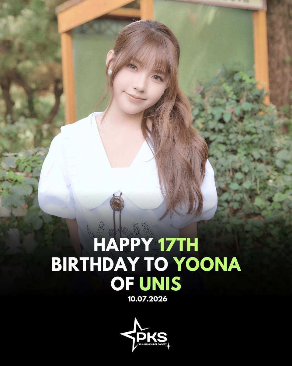 PKS_Official's tweet photo. Happy 17th Birthday to #Yoona of #UNIS! 🥳🎉 https://t.co/dUEkszcEps