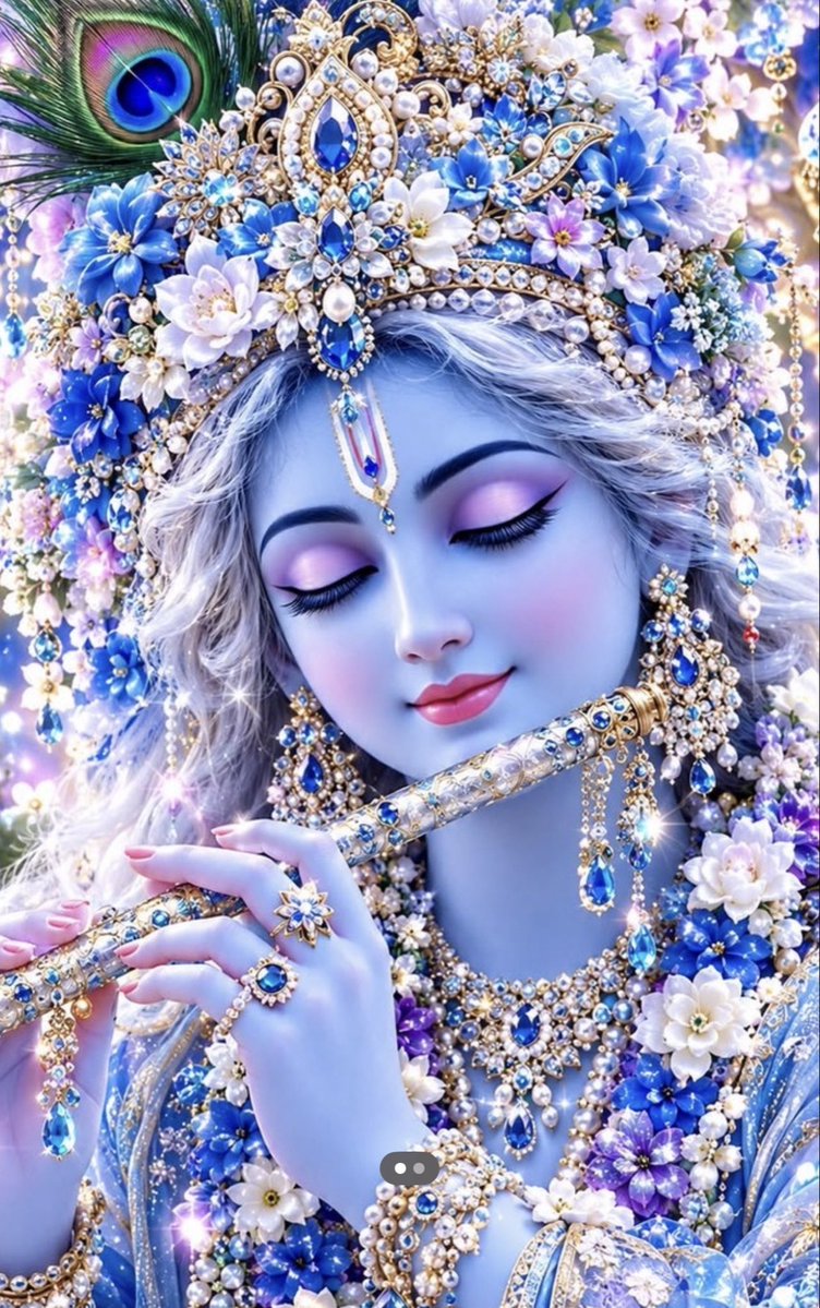 Sunita720951281's tweet photo. कृष्णाय वासुदेवाय हरये परमात्मने। प्रणतः क्लेशनाशाय गोविन्दाय नमो नमः ।।
नमो ब्रह्मण्यदेवाय गोब्राह्मणहिताय च। जगद्धिताय कृष्णाय गोविन्दाय नमो नमः ।।
हे कृष्ण करुणासिन्धो दीनबन्धो जगत्पते । गोपेश गोपिकाकान्त राधाकान्त नमोऽस्तु ते ।।
वसुदेवसुतं देवं कंसचाणूरमर्दनम् । देवकीपरमानन्दं कृष्णं वन्दे जगद्गुरुम् ॥
गोविन्दं गोकुलानन्दं गोपालं गोपिवल्लभम् । गोवर्धनोद्धरं धीरं तं वन्दे गोपिकाप्रियम् ॥✍️