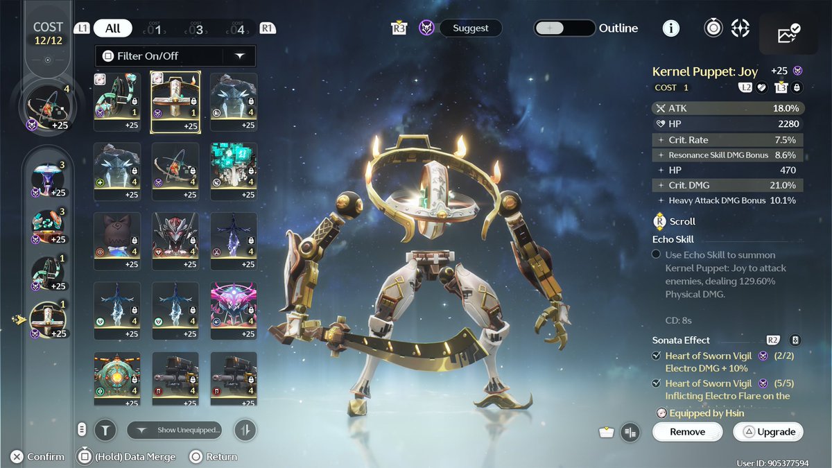 nineshunters's tweet photo. My day 6 of Hsin build. Is this enough or did I miss something on her stats? 😮‍💨 #WutheringWawes #Hsin #Echo https://t.co/hQkhbNs3DJ
