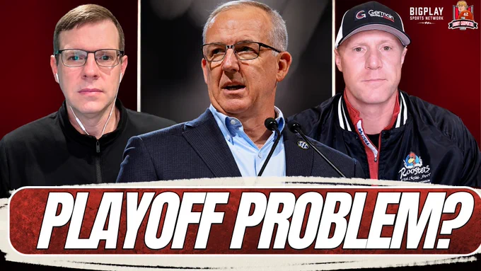 The Bobby Carpenter Show is LIVE! Former Ohio State linebackers Bobby Carpenter and Steele Chambers dive into the growing debate surrounding College Football Playoff expansion and whether the sport’s postseason obsession is beginning to DAMAGE the regular season. With more teams staying alive in the playoff race deeper into the year, Bobby and Steele discuss whether expansion is taking urgency away from marquee matchups, contributing to ratings concerns and diminishing the importance of the regular-season games that have always made college football unique.
The guys also debate where the College Football Playoff should go from here and whether bigger really means better. Would another round of expansion create more meaningful football, or simply make regular-season losses matter even less? Bobby and Steele bring their former-player perspective to the impact on rivalries, conference championships, scheduling and the pressure surrounding every Saturday as they ask the biggest question fa