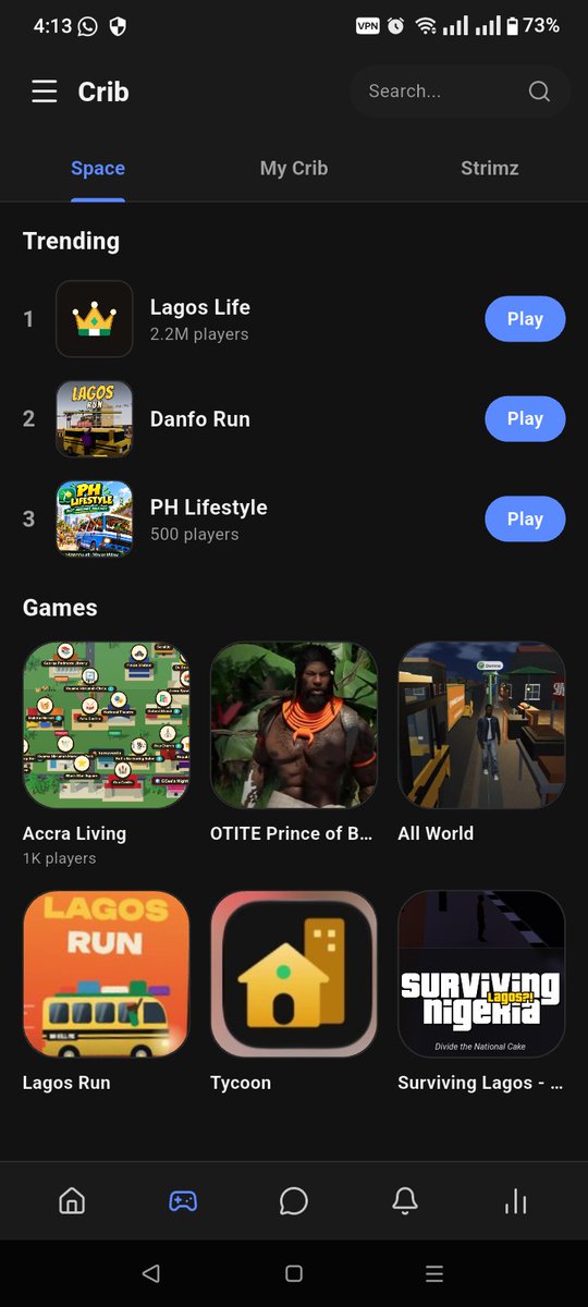 SamuelBuild's tweet photo. @shahidmed Accra Living is now on Nothyp Crib 
Play as Mini App and Pin game to Strimz  https://t.co/fmqRUdmaXf https://t.co/fiMgZwPPCS