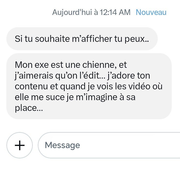 CaptionsFR's tweet photo. Avant, @elbaslover69 aimait se faire pépom par sa meuf et la filmer. Après mes captions, il voit les vidéos différement... https://t.co/auyj73NRDb