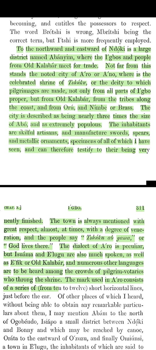 ifeora90's tweet photo. People from old Calabar were who? 
Written in 1850s
1860s
1870s https://t.co/HDer201ImX