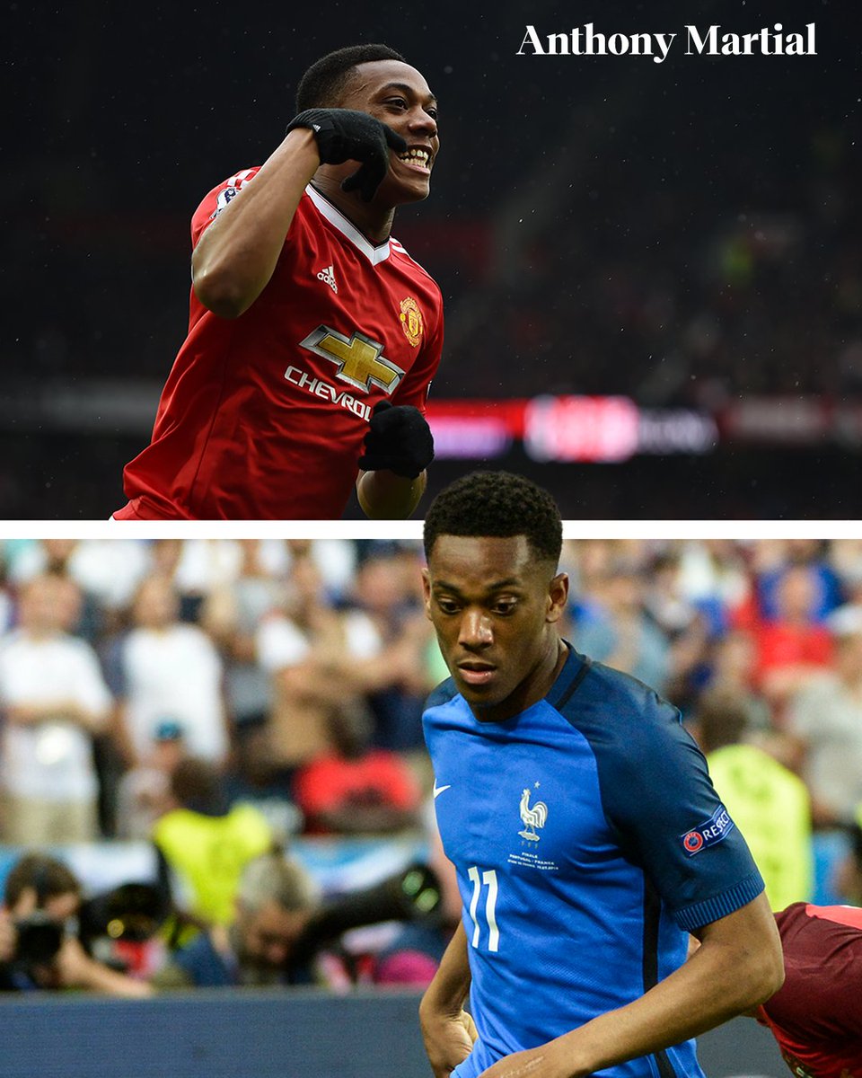 ManUtd's tweet photo. Anthony Martial https://t.co/8J0IKZxAkC